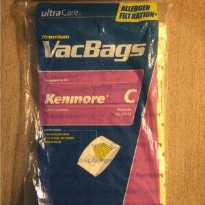 New Kenmore C Vacuum Bags, 8 bags